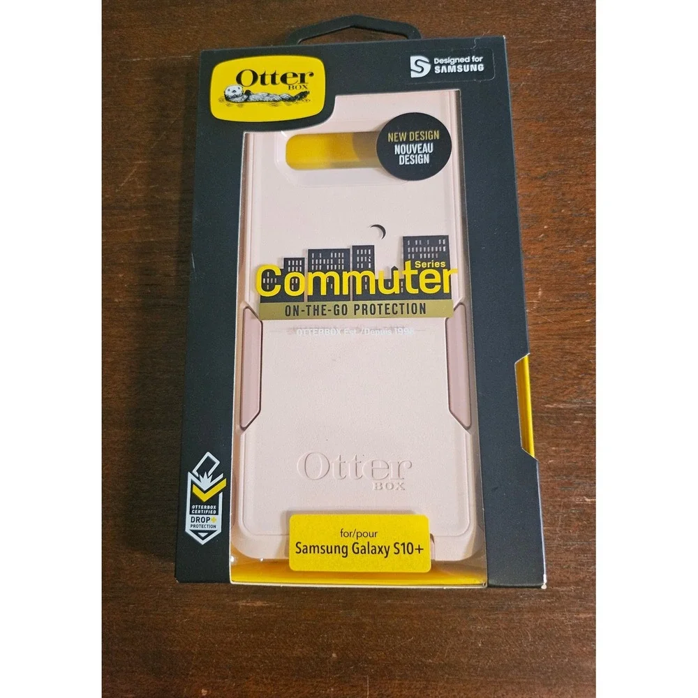 OtterBox Commuter Case Samsung Galaxy S10+ Pink Dual Layer Protective Shell